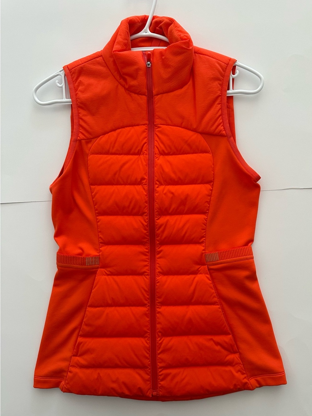 Lululemon Down for it All Running vest, orange